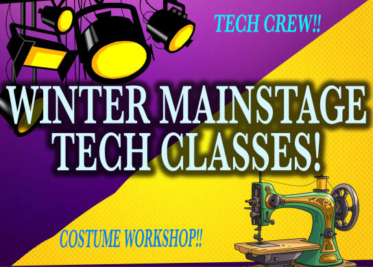 Winter Mainstage Tech Classes Logo